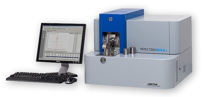 Chemical Analysis Spectroscopy Of Metallic Samples Using Atomic Emission Mass Spectrometer Lmats 7598